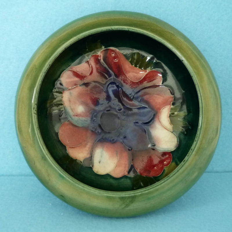 A Moorcroft Inverted Rim Bowl in the Anemone Pattern by Walter Moorcroft
