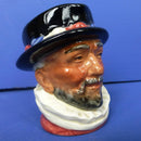 Royal Doulton Miniature Character Jug - Beefeater D6251