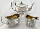 Georgian, George III, Silver Tea Set. London 1817/20 Thomas Wallace II & Jonathan Hayne. 36.9 troy ounces.