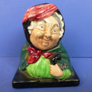 Royal Doulton Dickens Bust - Sairey Gamp