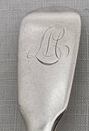 Georgian, George III, Set of Six Silver Tablespoons. London 1812, Eley, Fearn & Chawner. 13.5 troy ounces.