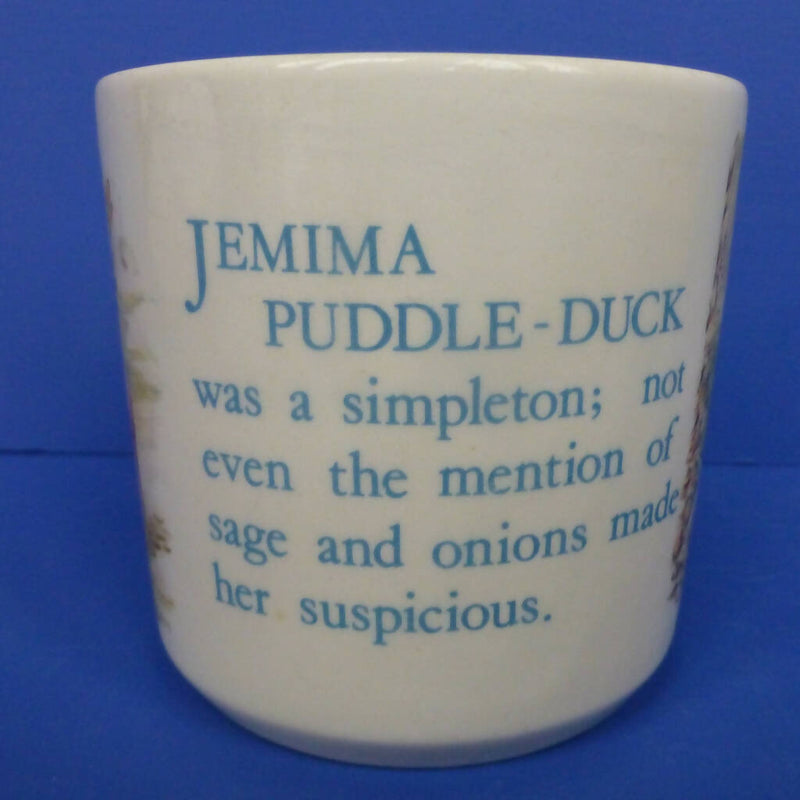 Wedgwood Beatrix Potter Beaker - Jemima Puddleduck