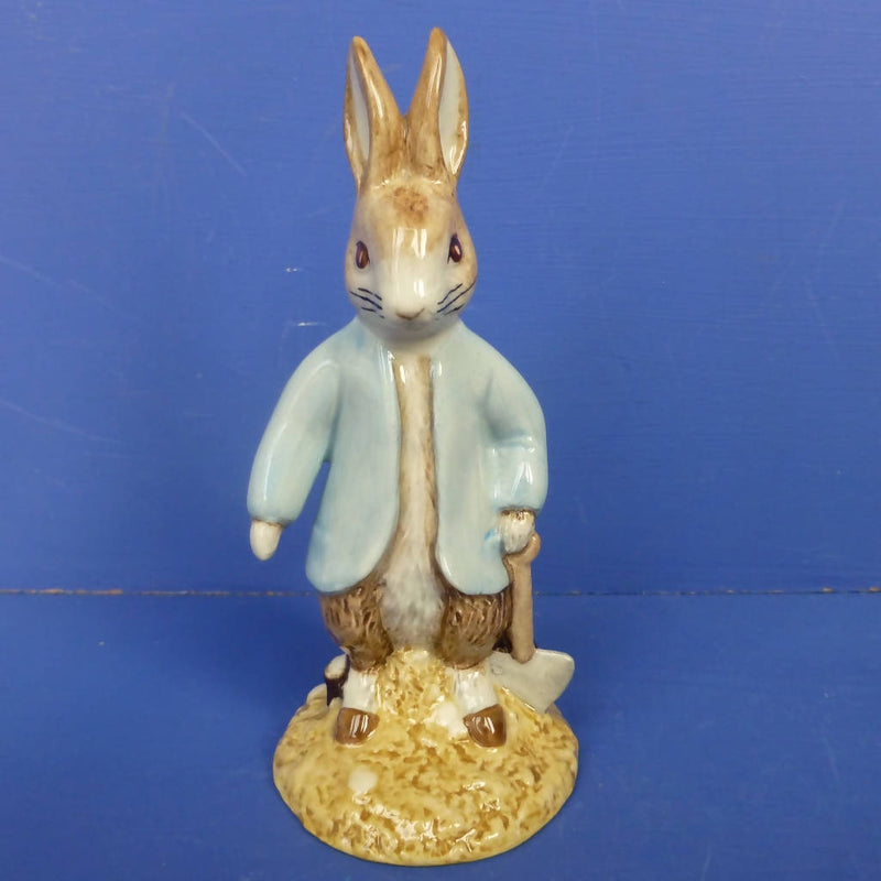 Beswick Beatrix Potter Figurine - Peter Rabbit Digging (Boxed)