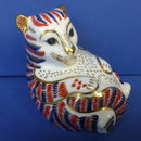 Royal Crown Derby Paperweight Tiger Cub