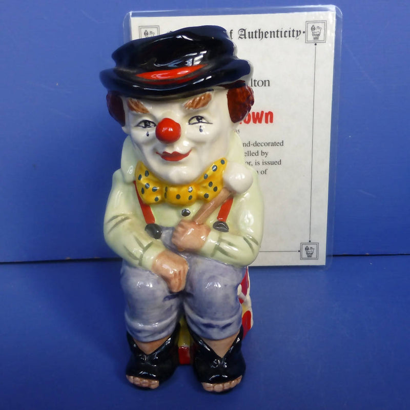 Royal Doulton Limited Edition Toby Jug - The Clown D6935 (Boxed)