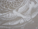 Doves stunning ivory cream Cotton Lace tablecloth - 70" x 108" ~ 170 x 275cms