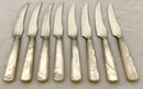 George VI Silver Hors d'Oeuvres Service for Eight. Sheffield 1939 Reid & Sons Ltd.