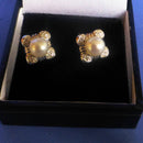 Silver Pearl Earrings