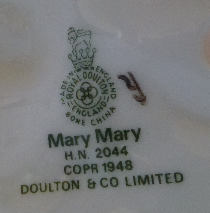 Royal Doulton Nursery Rhyme Figurine - Mary Mary HN2044