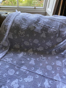 Vintage nursery design Cotton Lace Curtain Panelling to finish - 68 x 40Inches