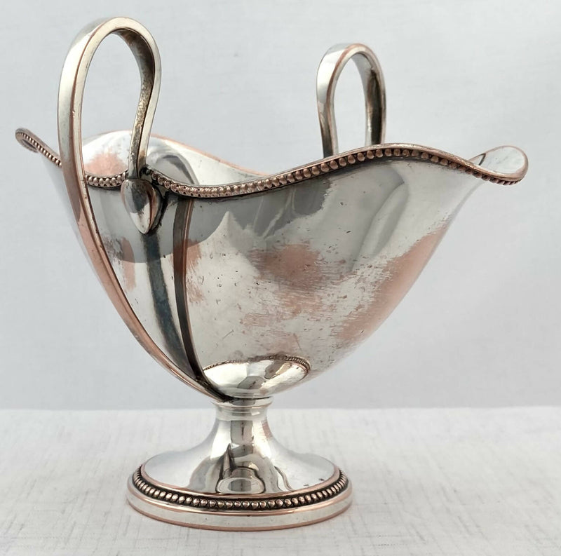 Georgian, George III, Old Sheffield Plate Double Lipped Sauce Boat, circa 1770.