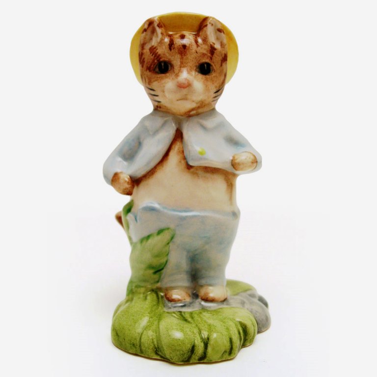 Beswick Beatrix Potter Figurine - Tom Kitten In The Rockery BP10A