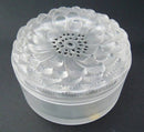 Lalique "Dahlia" powder pot/box,