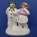 Coalport Snowman - Bashful Blush (Boxed)