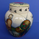 Moorcroft Limited Edition Ginger Jar - Daddy Wouldn't Buy Me A Bow Wow By Nicola Slaney