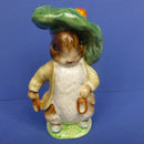 Beswick Beatrix Potter Figurine - Benjamin Bunny (First Version, Ears Out, Shoes In) BP3A