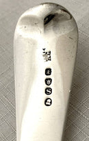 Georgian, George III, Silver Basting Spoon. London 1813 Eley, Fearn & Chawner. 3 troy ounces.