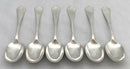 Elizabeth II Six Silver Trefid Spoons. London 1973 Asprey & Co. Ltd. 8.9 troy ounces.