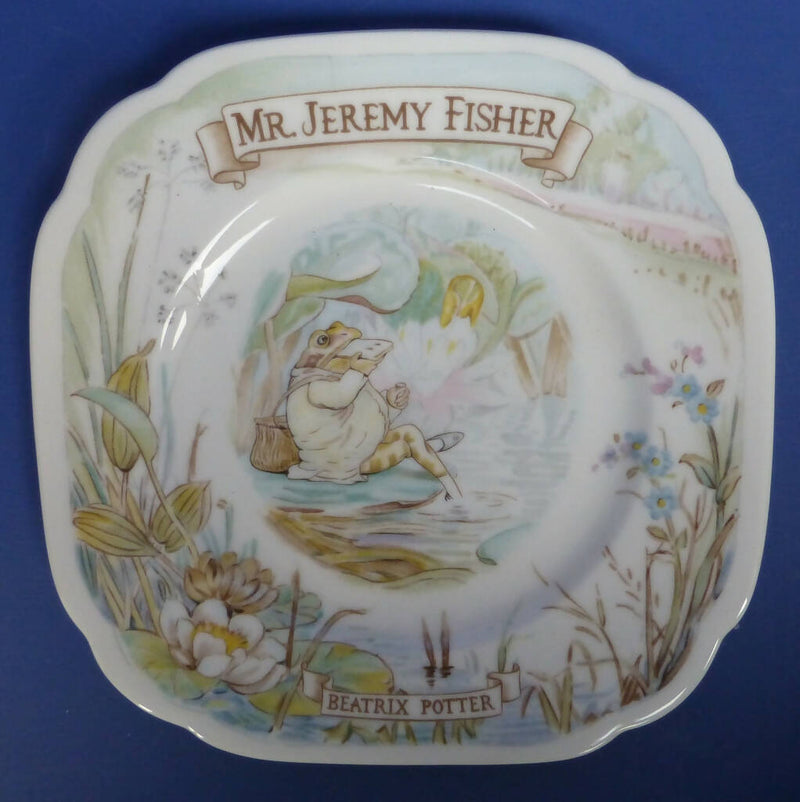 Royal Albert Beatrix Potter Tea Plate - Jeremy Fisher