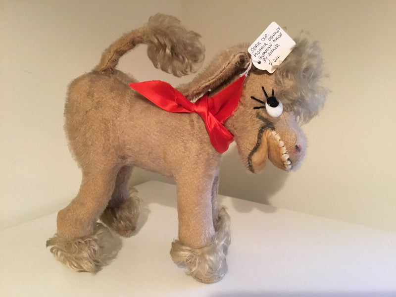 Vintage Mohair Donkey by Anker of Germany.