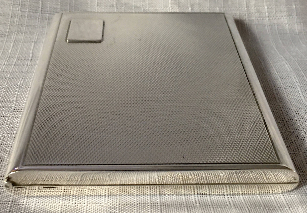 Asprey, George V, silver cigarette case. London 1929 Asprey & Co. Ltd