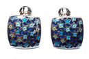 Duchamp Blue Stars Enamel Cufflinks