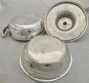 French First Empire Silver Entree Dish, Liner & Cover. Odiot of Paris. 52.5 troy ounces.
