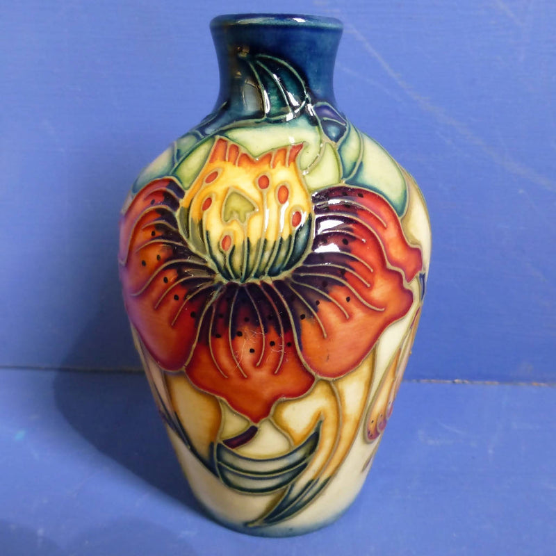 Moorcroft Anna Lily Vase By Nicola Slaney