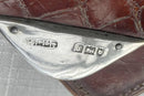 Edwardian Silver & Leather Purse. London 1905/06 De La Rue Ltd.