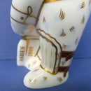 Royal Crown Derby Limited Edition Teddy Bear - Ashes 2009 Cricketer (Boxed)