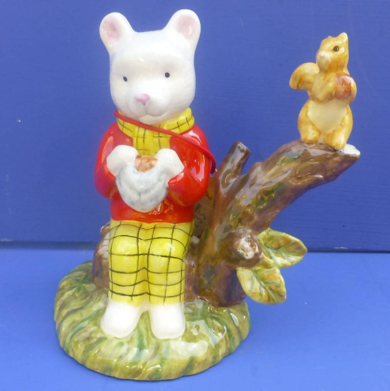 Royal Doulton Rupert Bear Figurine We Meant To Put Them Back (Boxed)