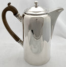 Georgian, George III, Silver Coffee Pot. London 1802 Robert Hennell I & Samuel Hennell. 16 troy ounces.