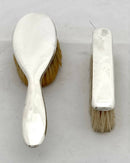 Edwardian Morocco Leather Vanity Case with Silver Fittings. London 1907 Charles Asprey & George Asprey.