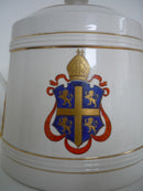 Macintyre Teapot with Bishop Auckland Crest. Registered Design Date 1897.