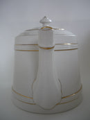 Macintyre Teapot with Bishop Auckland Crest. Registered Design Date 1897.