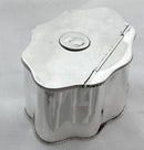 Georgian, George III, Coin Inset Old Sheffield Plate, Tea Caddy, circa 1790.