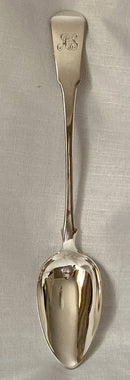 Georgian, George III, Silver Basting Spoon. London 1809 Robert Rutland. 3 troy ounces.