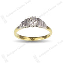 Art Deco Diamond Solitaire Ring