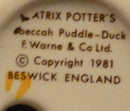 Beswick Beatrix Potter Figurine - Rebeccah Puddleduck BP3B