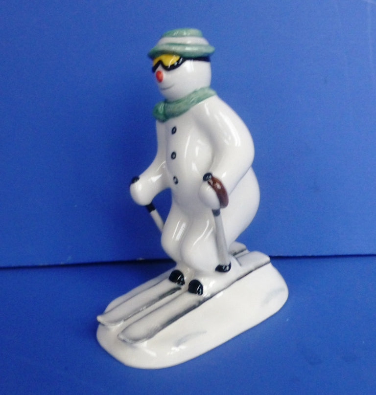 Royal Doulton Snowman Figurine - The Snowman Skiing