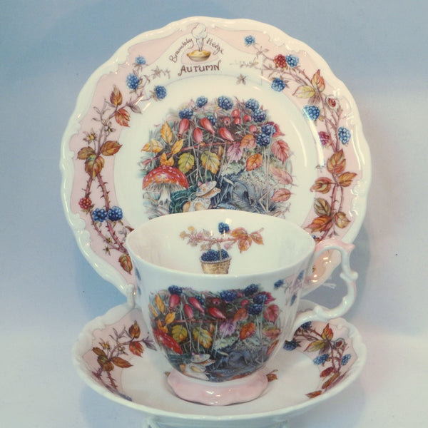 Royal Doulton Brambly Hedge THE WEDDING Miniature Trio Cup,Saucer