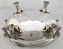 Victorian Silver Plated Lion Mask Soup Tureen, circa 1850.