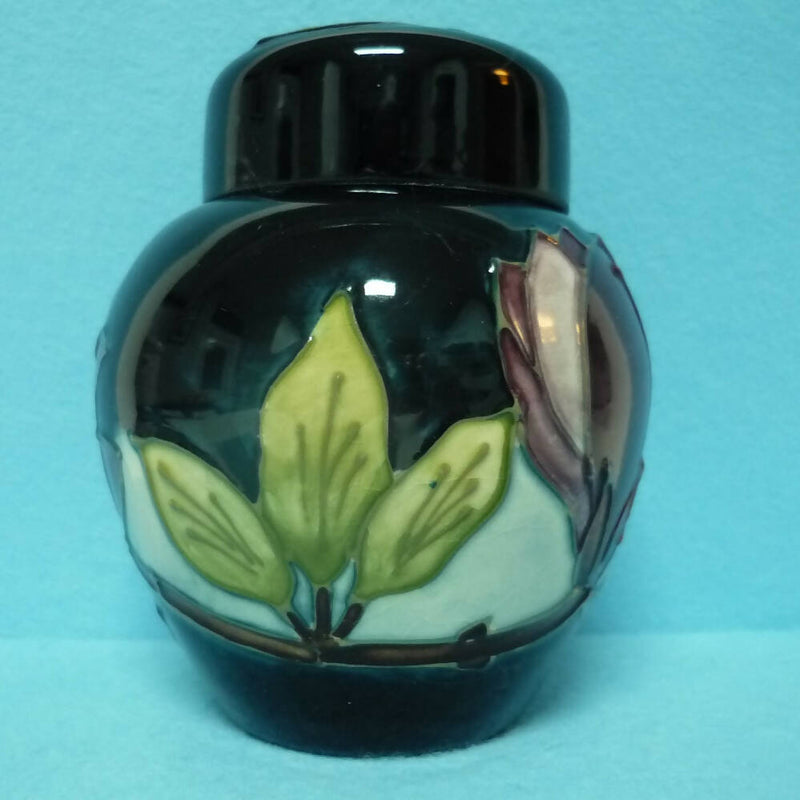 A Moorcroft Ginger Jar in the Magnolia Pattern by Walter Moorcroft