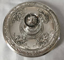 Victorian Neoclassical Silver Plated Inkstand. Elkington, 1876.