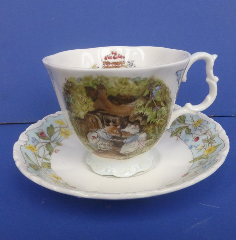 Royal Doulton Brambly Hedge Teacup and Saucer - The Engagement