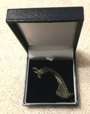 A Roman Bronze And Enamel Cloak Brooch . ( Head stud Type.)