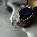 Platinum & Diamond Three Stone Ring 1.15cts