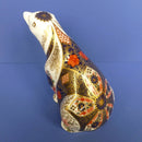 Royal Crown Derby Paperweight - Old Imari Polar Bear (Boxed)