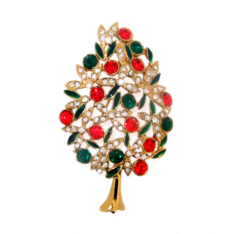 Christmas Tree Brooch Pin