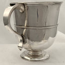 George II Twin Handled Pedestal Silver Cup. London 1734 Richard Burcombe. 15.7 troy ounces.